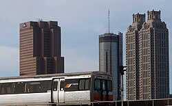 MARTA rail system
