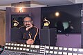 P.A. Deepak with his Grammy Awards for Slumdog Millionaire (2010) and Divine Tides (2022)