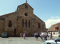 The church of Saint-Paxent, in Cluis