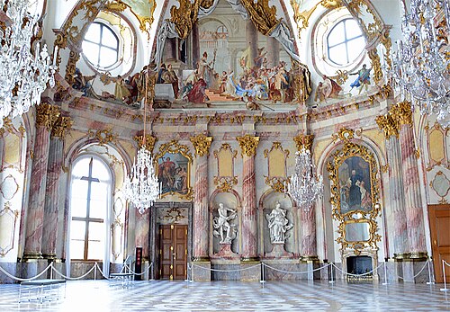 Kaisersaal in the Würzburg Residence by Balthasar Neumann (1749–1751)