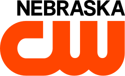The CW logo in orange with "Nebraska" in black above