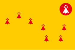 Flag of Coglais, a traditional district of Brittany.