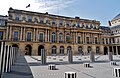 Les Deux Plateaux by Daniel Buren, Palais Royal, Paris (1986)