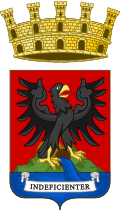 Coat of Arms in use during the italian domain of the city, approved in 1935[42]