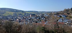 Frammersbach from Bäckersberg ("Baker's Hill")