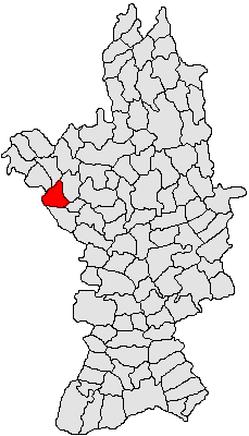 Location in Olt County