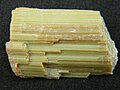 Picrolite (antigorite) from Quebec looking in color and form like a bit of celery