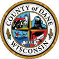 Official seal of Dane County, Wisconsin