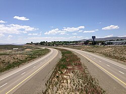 Interstate 80 in Elko