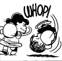 Lucy KOs Linus