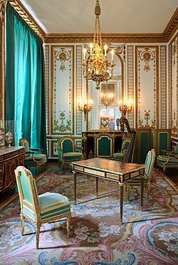 Gilded cabinet of Marie Antoinette