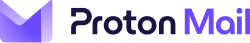 Proton Mail logo, including the text "Proton Mail" on the right