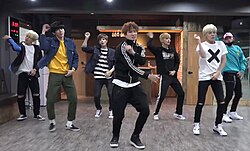 24K+ c. 2022. From left to right: Kiyong, Yuma, Xiwoo, Imchan, Takeru
