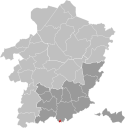 Location of Herstappe in Limburg