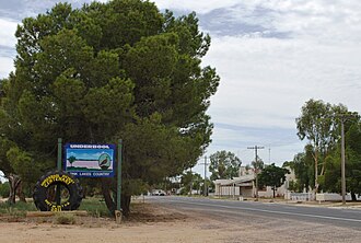 Mallee Highway at Underbool