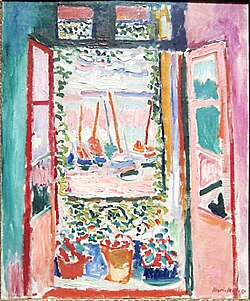 Henri Matisse, Open Window, Collioure, 1905, National Gallery of Art, Washington, DC.