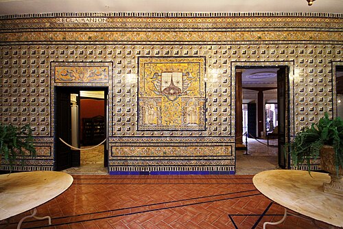 Azulejos of the Palacio de la Condesa de Lebrija (ca. 1585[26]), Seville