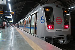 Delhi Metro is the longest metro system in India and South Asia, and the 8th longest metro system in the world, with 390+ km of metro track.[citation needed]
