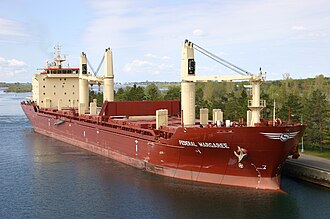 Federal Margaree on the St. Lawrence Seaway
