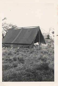 Photograph taken by an Agfa Clack at the 9th World Scout Jamboree, 1957