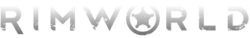 Logo of RimWorld, with star badge on "O"
