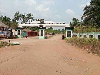 Orlu Headquarters Entrance