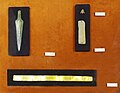 Metal dagger, gold diadem and wristguard, Spain.[41]