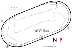 Map of Speedway