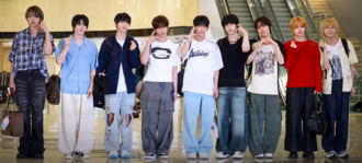 AHOF in August 2025 Left to right: Shuaibo, Han, Jeongwoo, JL, Steven, Chih En, Woongki, Juwon, Daisuke