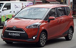 Toyota Sienta (2003–present)[18]