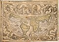 Carta Cosmographica, 1544