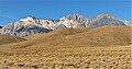 Cardinal Mountain (left), Split Mountain, Mount Tinemaha (right), from Hwy 395