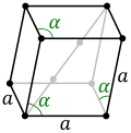 Rhombohedral, D-centered