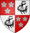 Hamilton arms quartered with the lymphad for the Earldom of Arran