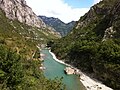 Morača river canyon