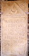 Imperial Roman tombstone found in Austria of soldier Marius, son of Ructinus.
