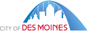 Official logo of Des Moines