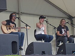 Spazzys performing at the Australian Open in January 2006