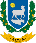 Coat of arms of Acsa