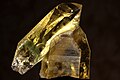 Twinned natural citrine crystals from Russia