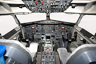 Original 737 cockpit