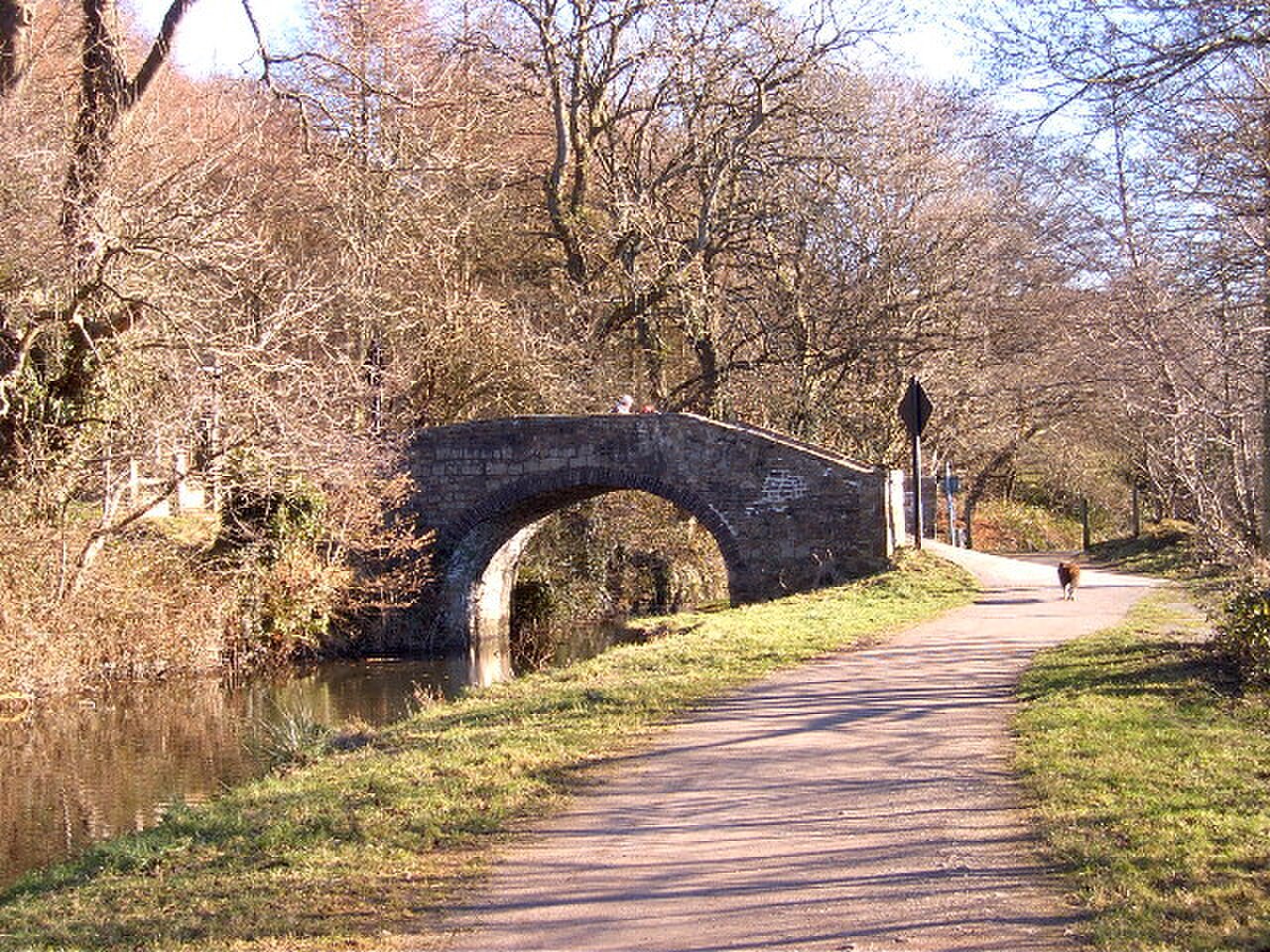 Canal accommodation bridge to Cwmbyr Farm - geograph.org.uk - 114097.jpg