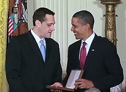 Stuart Milk and Barack Obama