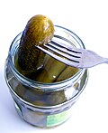 German pickles called Spreewald gherkins