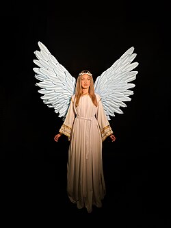 The Angel of Peace. Photo from the "Virtual Vertep Vision" collection. 2025
