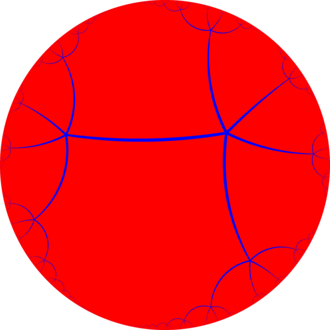 Order-5 apeirogonal tiling