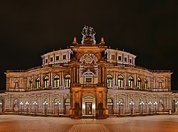 Semperoper in Dresden, Germany