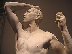 A plaster of The Age of Bronze