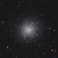 M13 in near infrared and visible light