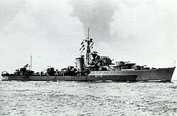 The Destroyer HNLMS Tjerk Hiddes (1942)